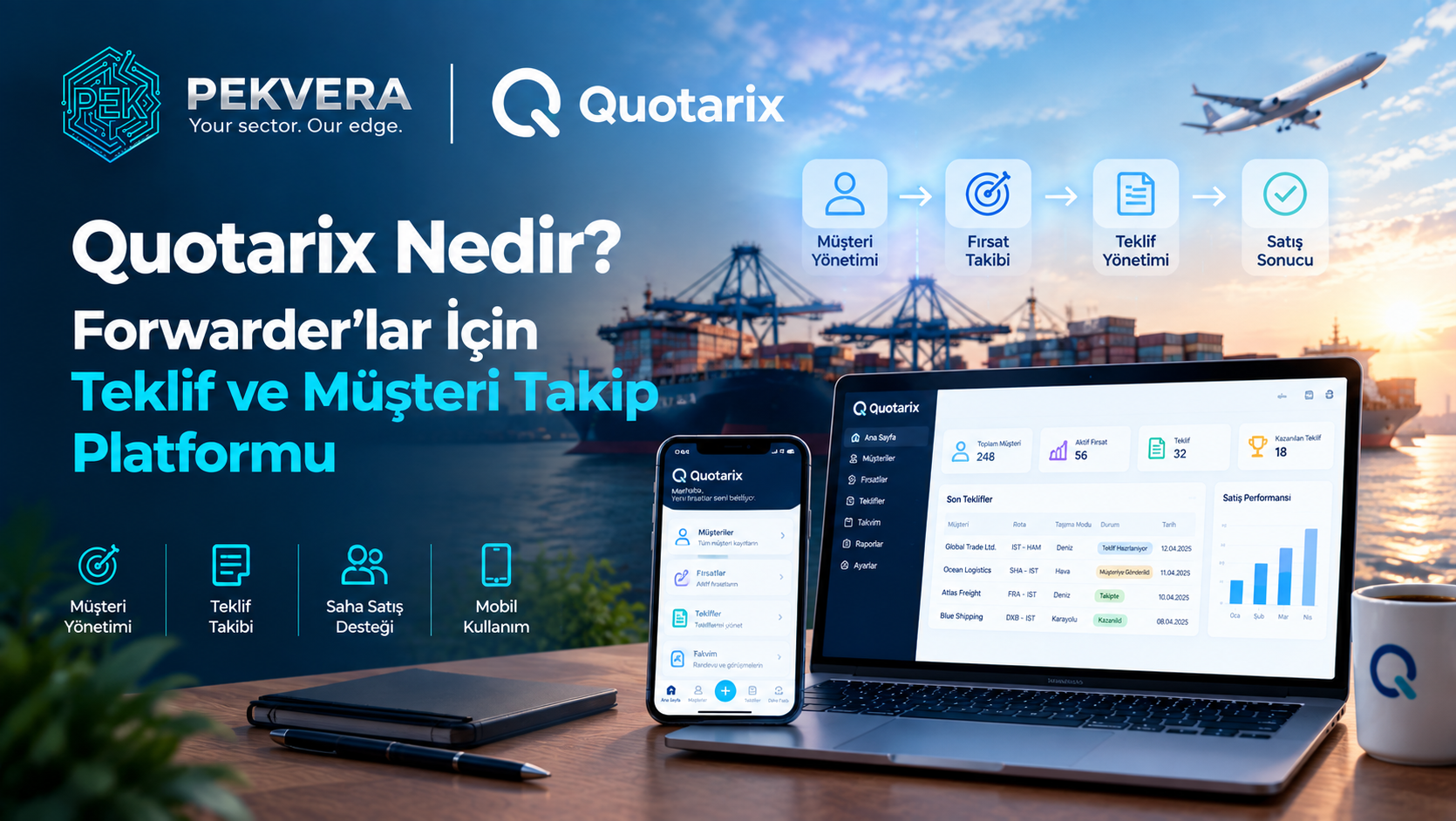Quotarix Nedir? Forwarder'lar İçin Teklif ve Müşteri Takip Platformu