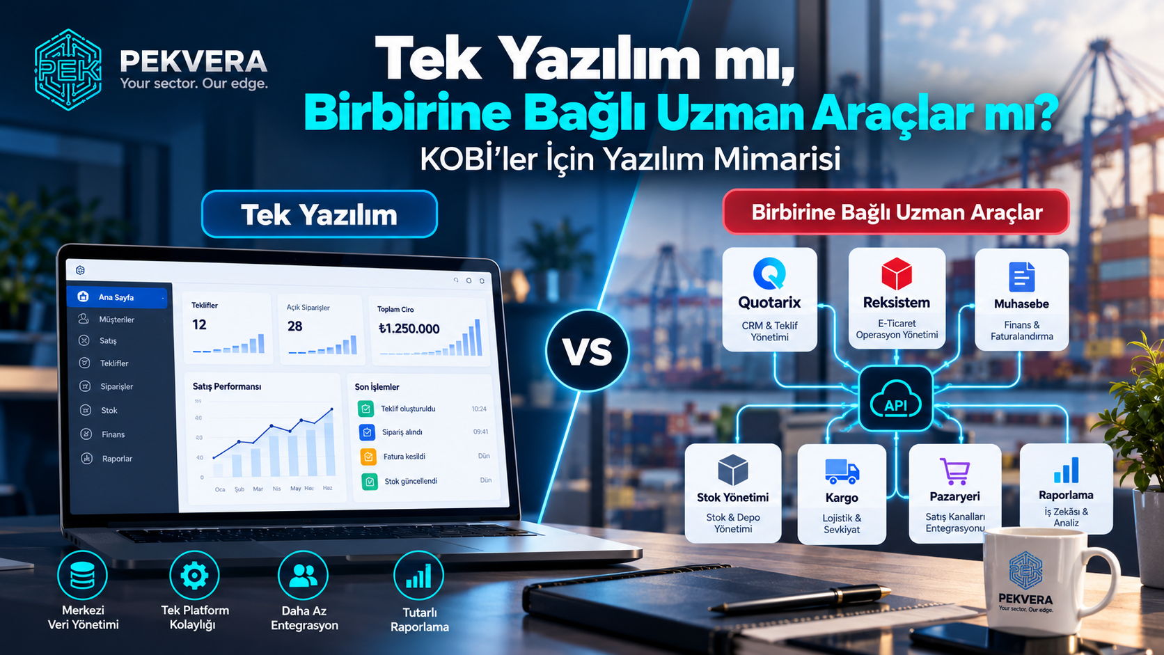 Tek Yazılım mı, Uzman Araçlar mı? KOBİ Rehberi