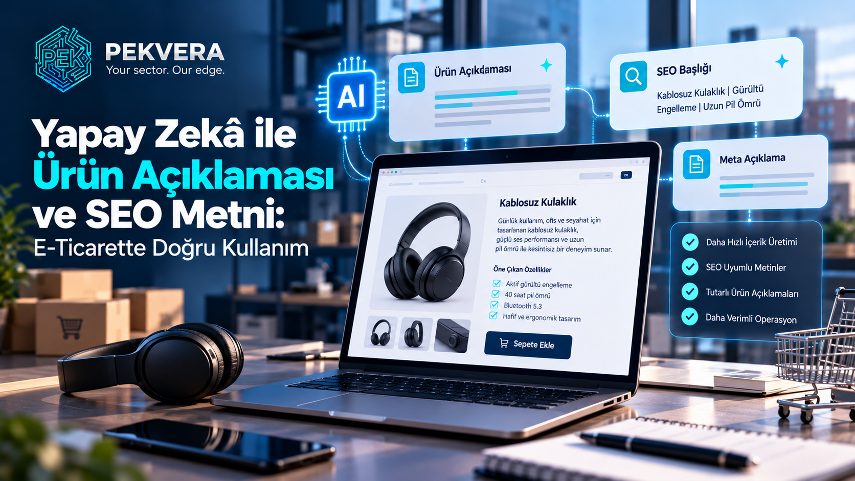 Yapay Zekâ ile Ürün Açıklaması ve SEO Metni Yazma
