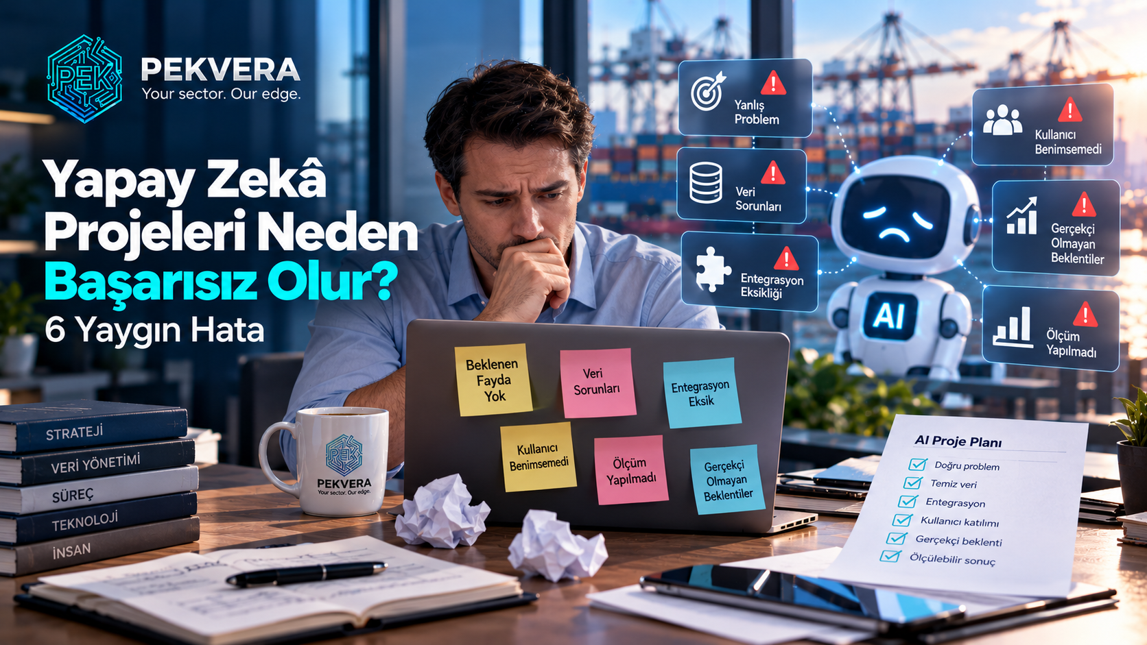 Yapay Zekâ Projeleri Neden Başarısız Olur? 6 Hata